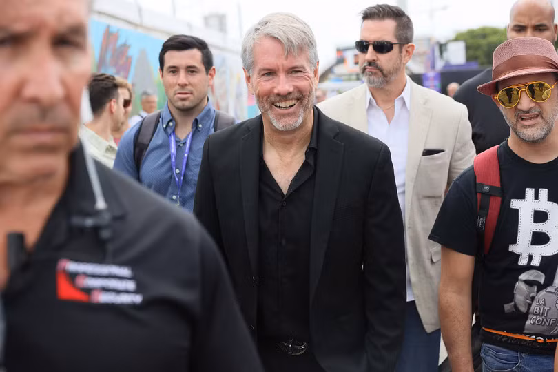 Michael Saylor đã từ bỏ chức vụ Giám đốc điều hành của MicroStrategy để tập trung hơn vào các chiến lược thu mua Bitcoin (Ảnh: Getty Images)