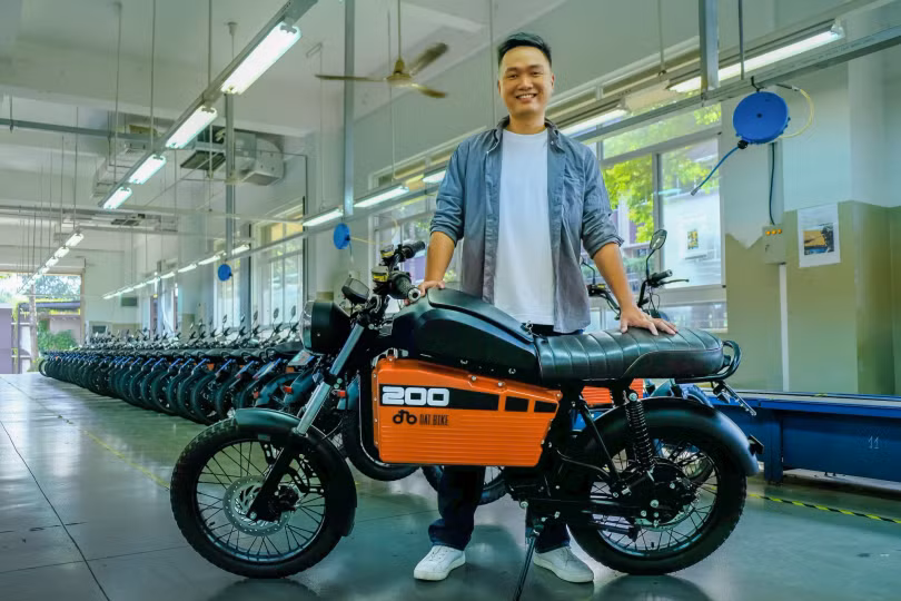 Người sáng lập kiêm CEO DatBike Nguyễn Bá Cảnh Sơn (Ảnh: DatBike)