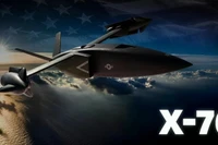 Hình ảnh mẫu X-76 do máy tính tạo ra. Ảnh: QQnews.