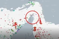 Sau khi Iran tuyên bố phong tỏa eo biển Hormuz, nơi này đã vắng bóng tàu qua lại. Ảnh: Newtalk.