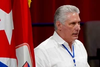 Chủ tịch Cuba Miguel Díaz-Canel xác nhận đã tổ chức các cuộc đối thoại với phía Mỹ. Ảnh: Xinhua.