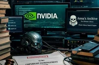 NVIDIA đang bị 5 tác giả kiện vì sử dụng tác phẩm của họ lấy từ Anna’s Archive, thư viện bóng tối lớn nhất thế giới. Ảnh: Hardwarecooking.