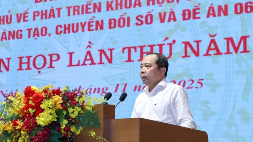 Thứ trưởng Thường trực Bộ KH&CN Vũ Hải Quân khẳng định ngành tăng tốc phủ rộng hạ tầng 5G.