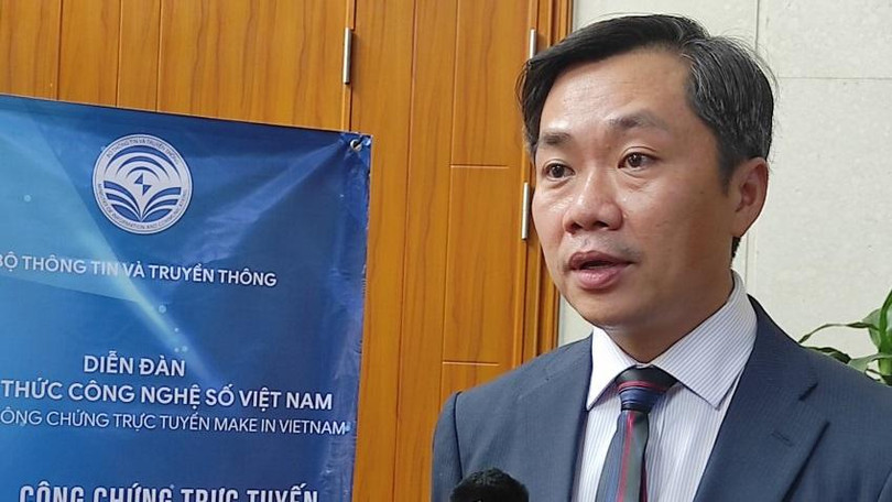 Ông Trần Quốc Bảo - CEO Công ty cổ phần Dịch vụ công chứng trực tuyến CCOL.