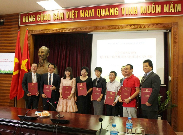 Các đồng chí được bổ nhiệm.