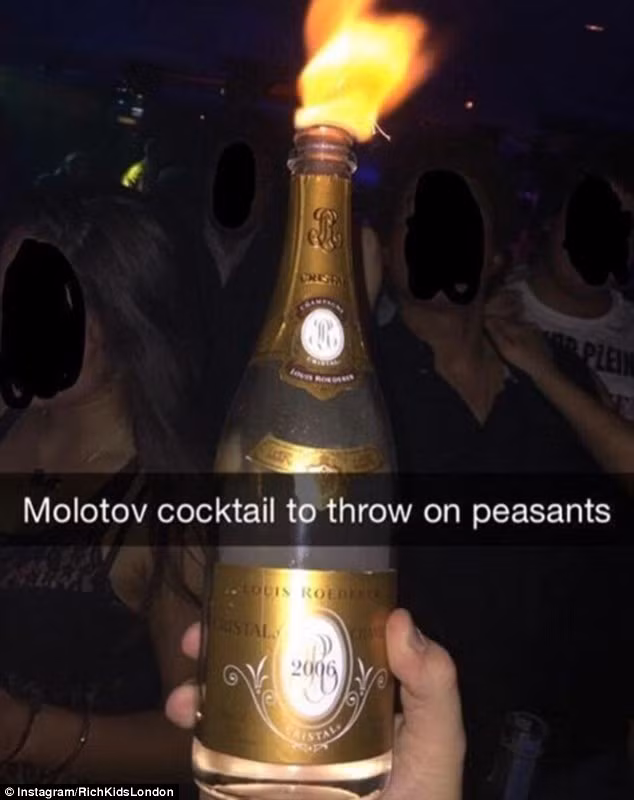 Video: Thú khoe tiền dị hợm của Hội con nhà giàu Anh ảnh 1