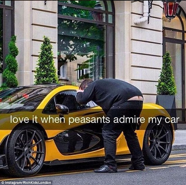 Video: Thú khoe tiền dị hợm của Hội con nhà giàu Anh ảnh 10