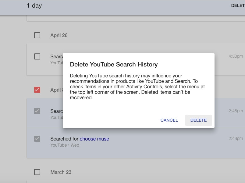 Lục tìm lịch sử Google lưu trữ về bạn và cách xóa ảnh 6 Lục tìm lịch sử Google lưu trữ về bạn và cách xóa ảnh 6