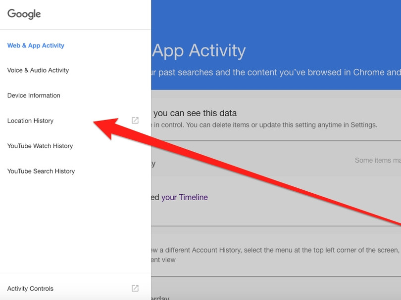 Lục tìm lịch sử Google lưu trữ về bạn và cách xóa ảnh 5 Lục tìm lịch sử Google lưu trữ về bạn và cách xóa ảnh 5