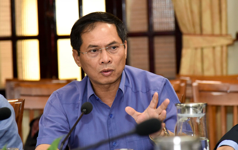 Thứ trưởng Bộ Ngoại giao Bùi Thanh Sơn.