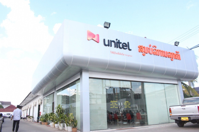 Unitel - địa chỉ quen thuộc của người dân Lào. Unitel - địa chỉ quen thuộc của người dân Lào.