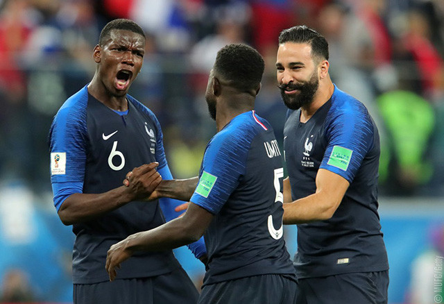Niềm vui của Paul Pogba và các đồng đội