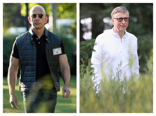 Jeff Bezos đã vượt Bill Gates để trở thành người giàu nhất thế giới Jeff Bezos đã vượt Bill Gates để trở thành người giàu nhất thế giới