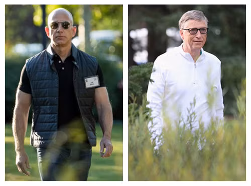 Jeff Bezos đã vượt Bill Gates để trở thành người giàu nhất thế giới