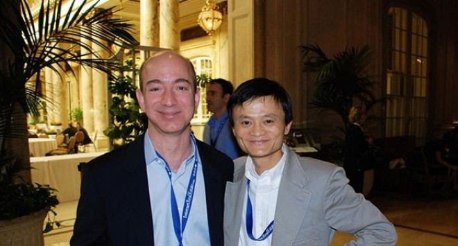 Jeff Bezos và Mã Vân (Jack Ma) Jeff Bezos và Mã Vân (Jack Ma)