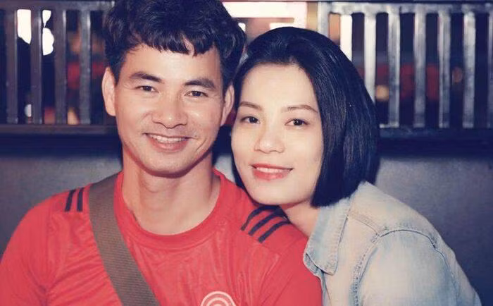 Diễn viên Xuân Bắc và bà xã Hồng Nhung