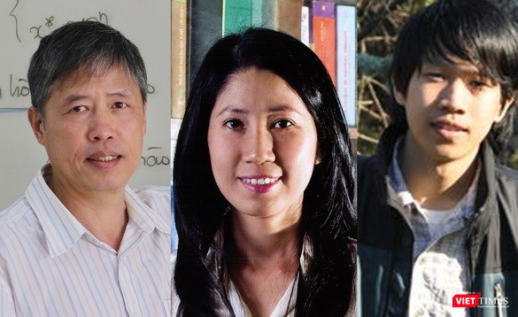 Từ trái qua phải PGS.TS. Phạm Tiến Sơn, PGS.TS. Vương Thị Ngọc Lan, TS. Nguyễn Trương Thanh Hiếu (Ảnh: Quỹ Phát triển KH&CN QG)