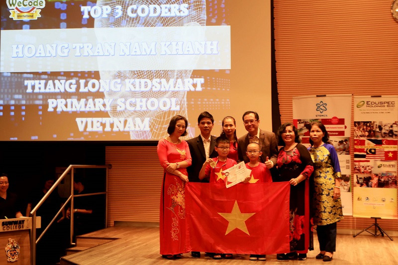Học sinh Việt Nam giành Vô địch ở cả 3 hạng mục thi lập trình WeCode quốc tế 2017 ảnh 1