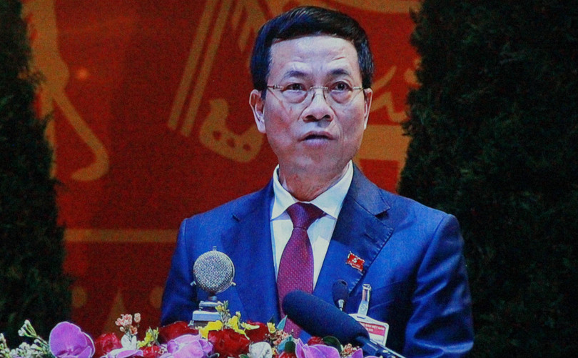 Ông Nguyễn Mạnh Hùng - Ủy viên Trung ương Đảng, Bộ trưởng Bộ Thông tin và Truyền thông.
