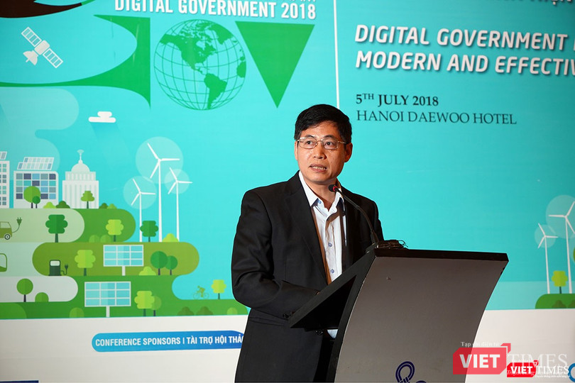 ông Nguyễn Thành Phúc, Cục trưởng Cục Tin học, Bộ Thông tin và Truyền thông (ảnh: Ngô Minh)