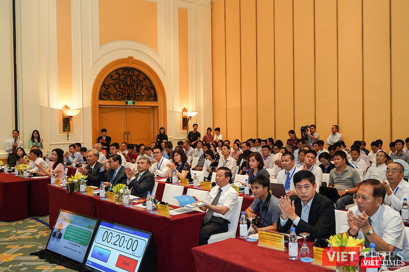 Các đại biểu tham dự Hội thảo quốc gia về Chính phủ Điện tử (ảnh: Ngô Minh)