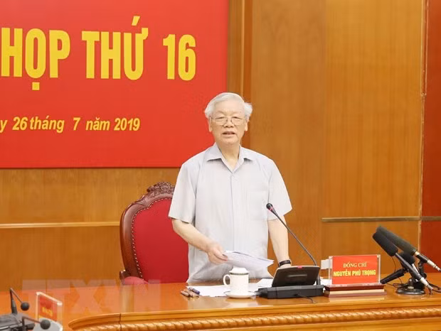Ban Chỉ đạo Trung ương về phòng, chống tham nhũng đã họp phiên thứ 16 dưới sự chủ trì của Tổng bí thư, Chủ tịch nước Nguyễn Phú Trọng, Trưởng ban chỉ đạo.
