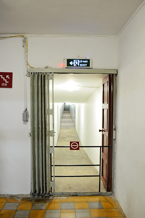 Hệ thống hầm bọc thép chống bom dưới dinh Độc Lập ảnh 8