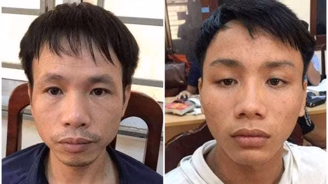 2 CĐV Vũ Trung Trực và Trần Đắc Chương vừa bị bắt ngày 16/9 vừa qua.