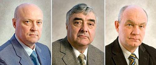 Từ trái sang phải Sergey Ryzhov, Gennady Banyuk và Nikolay Trunov. Ảnh Daily Mail. Từ trái sang phải Sergey Ryzhov, Gennady Banyuk và Nikolay Trunov. Ảnh Daily Mail.