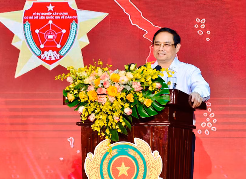 Thủ tướng Chính phủ Phạm Minh Chính phát biểu tại hội nghị.