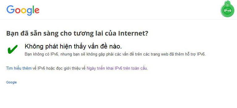 Kiểm tra máy đã sẵn sàng IPv6 với 3 công cụ đơn giản ảnh 1