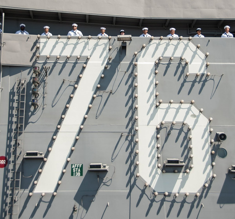 20 bức ảnh bằng vạn lời nói về uy lực của tàu sân bay Mỹ ảnh 5