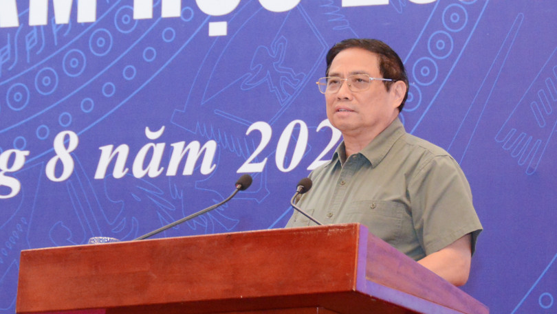 Thủ tướng Chính phủ Phạm Minh Chính phát biểu tại hội nghị