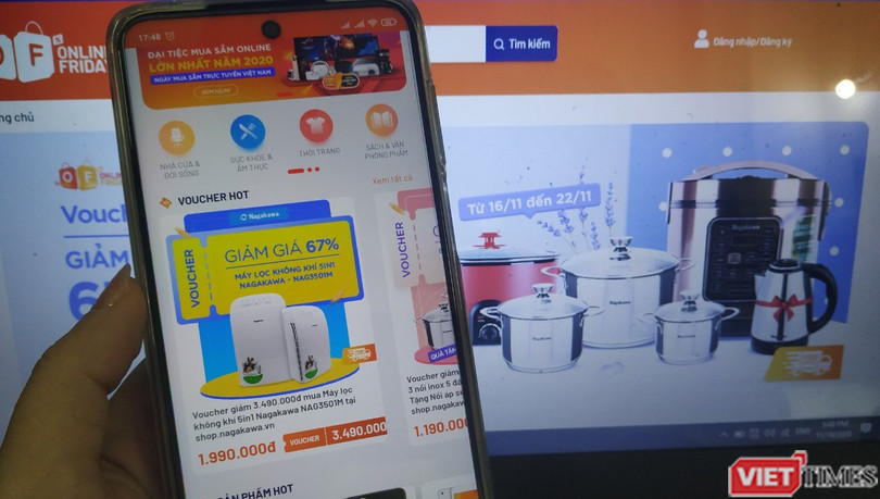 Thương mại điện tử hiện nay là một trong những ưu tiên để phát triển nền kinh tế số.