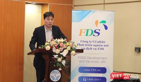 Ông Trần Kiêm Dũng - GĐ Công ty CP Phát triển Nguồn mở và Dịch vụ FDS. Ông Trần Kiêm Dũng - GĐ Công ty CP Phát triển Nguồn mở và Dịch vụ FDS.