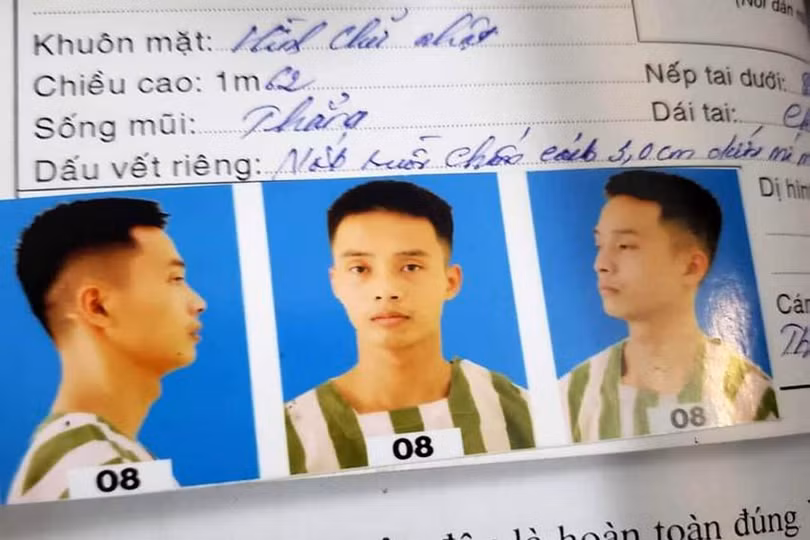 Đặc điểm nhận dạng của đối tượng Triệu Quân Sự 