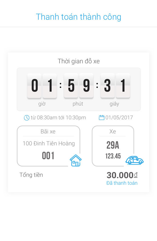 Mách bạn cách dùng ứng dụng iParking tìm kiếm điểm đỗ ô tô qua smartphone ảnh 5