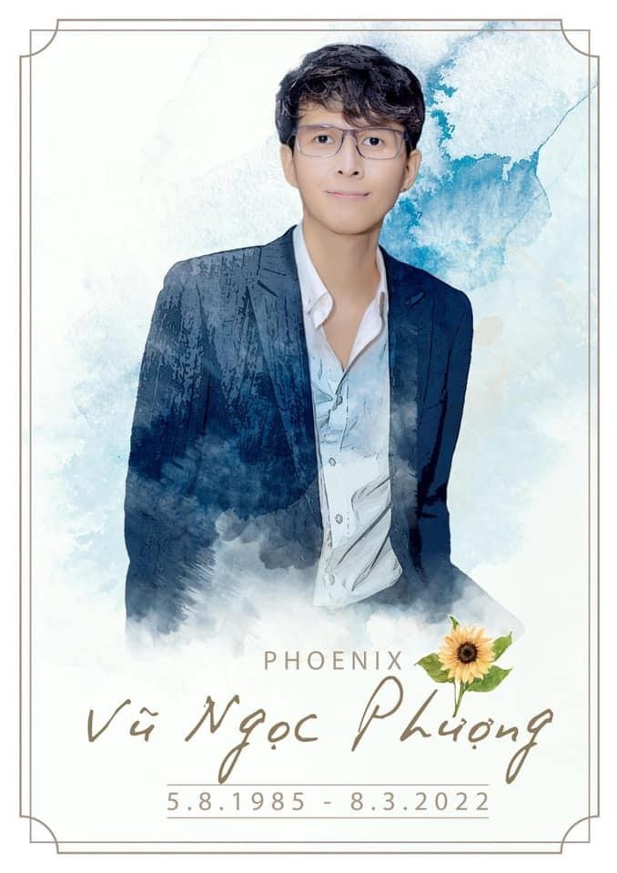 Hình ảnh đạo diễn Vũ Ngọc Phượng qua đời được đăng trên Facebook sáng 8/3.