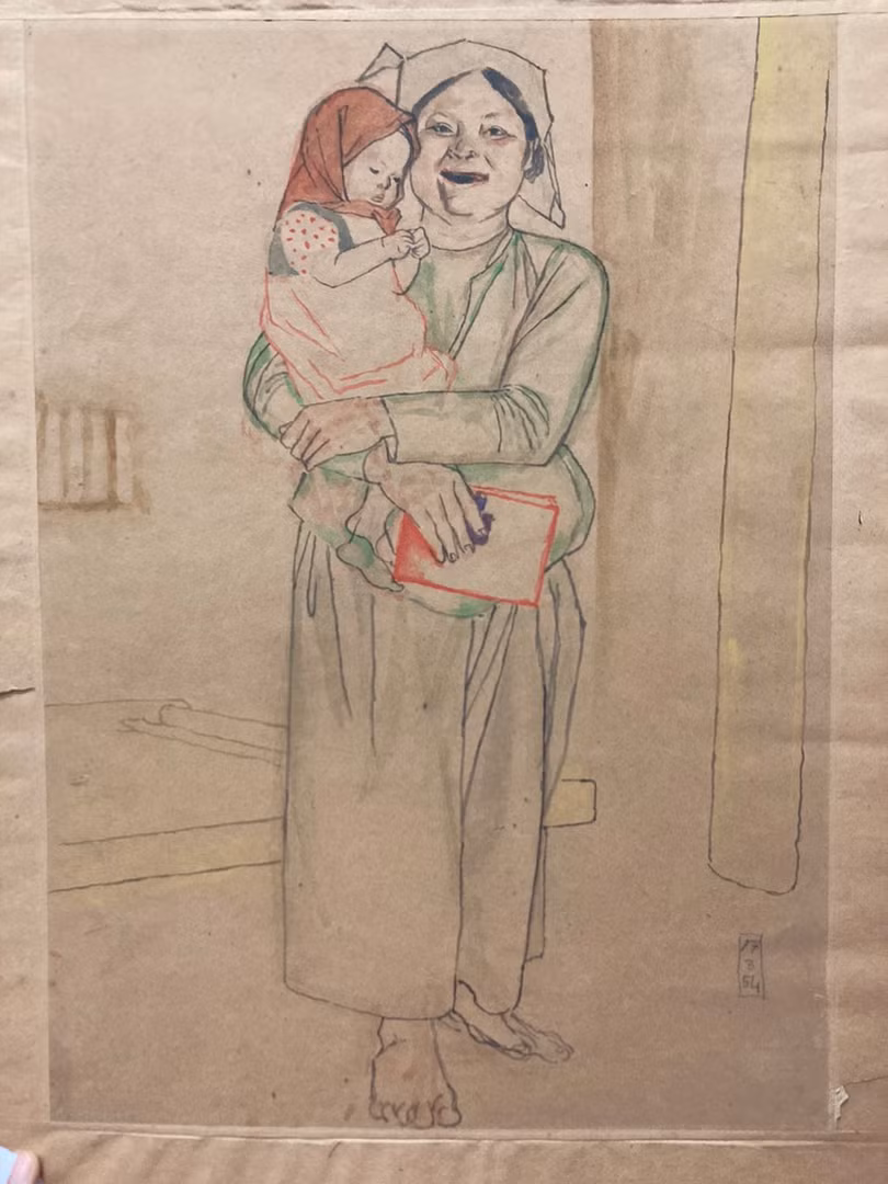 Tác phẩm Bủ Đường biết đọc của tác giả Tô Ngọc Vân -1954.