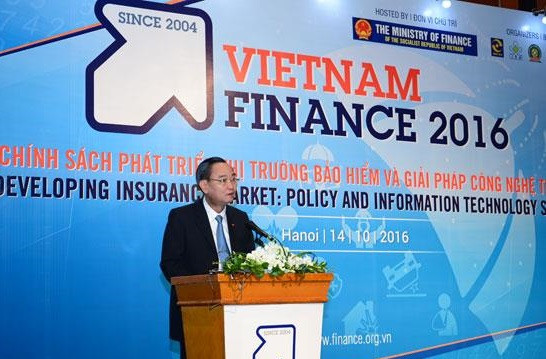 Vietnam Finance 2016 là diễn đàn để các nhà quản lý, các chuyên gia trong, ngoài nước và doanh nghiệp kinh doanh bảo hiểm trao đổi, chia sẻ về các giải pháp ứng công nghệ phù hợp trong quản lý thị trường bảo hiểm Việt Nam.