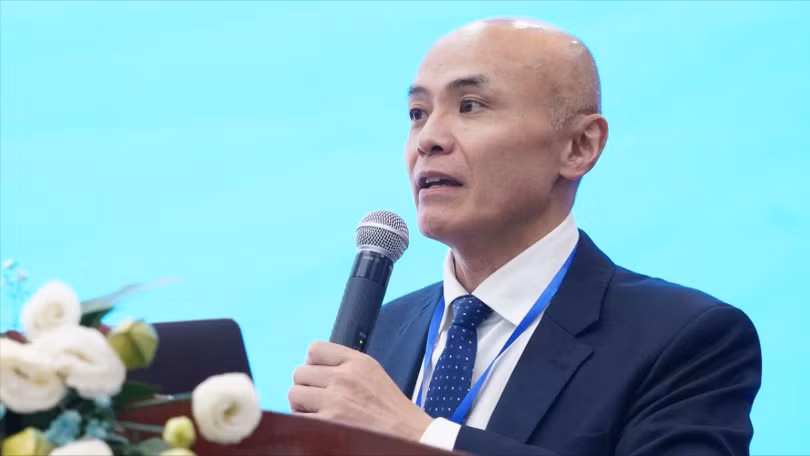 Tổng Thư ký APT Masanori Kondo trình bày tại Hội nghị.jpg