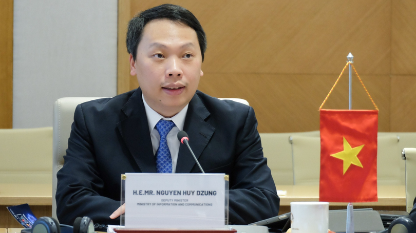 Thứ trưởng Nguyễn Huy Dũng. Ảnh: M.H