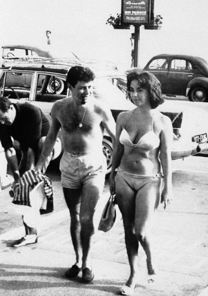 Ca sĩ Eddie Fisher và nữ diễn viên Elizabeth Taylor, 1959