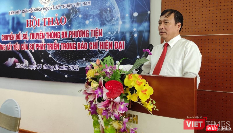 TS. Lê Công Lương - Phó Tổng thư ký kiêm Trưởng ban Khoa học, Công nghệ và Môi trường VUSTA phát biểu tại Hội thảo TS. Lê Công Lương - Phó Tổng thư ký kiêm Trưởng ban Khoa học, Công nghệ và Môi trường VUSTA phát biểu tại Hội thảo