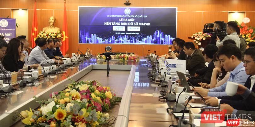 Toàn cảnh lễ ra mắt nền tảng Bản đồ Map4D
