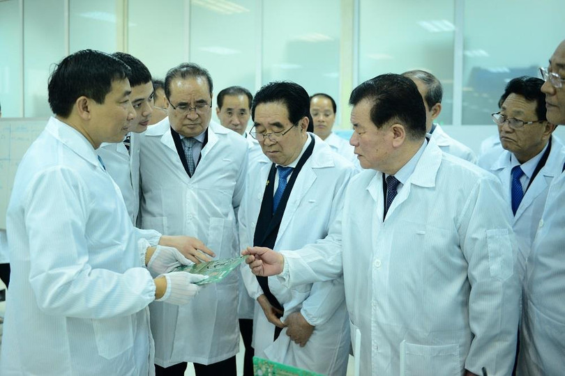 Phái đoàn của Triều Tiên đã có cuộc trao đổi về kỹ thuật với cán bộ Viettel vào chiều nay (28/2).