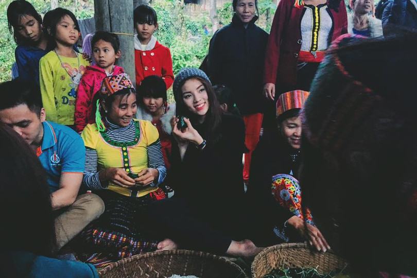 Hoa hậu Kỳ Duyên quyết tâm thay đổi tích cực trong năm 2016? ảnh 3