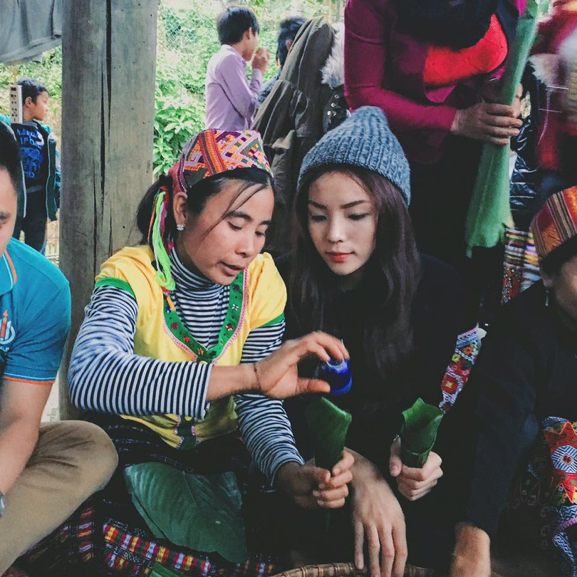 Hoa hậu Kỳ Duyên quyết tâm thay đổi tích cực trong năm 2016? ảnh 2