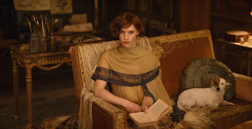 Eddie Redmayne trong 'Cô gái Đan Mạch'.