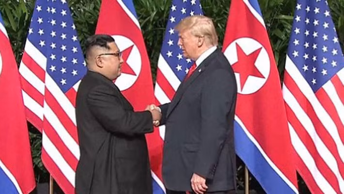 Cuộc gặp lịch sử giữa TT Trump và nhà lãnh đạo Triều Tiên Kim Jong Un. 